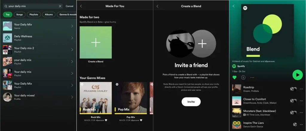 Features of Spotify 
