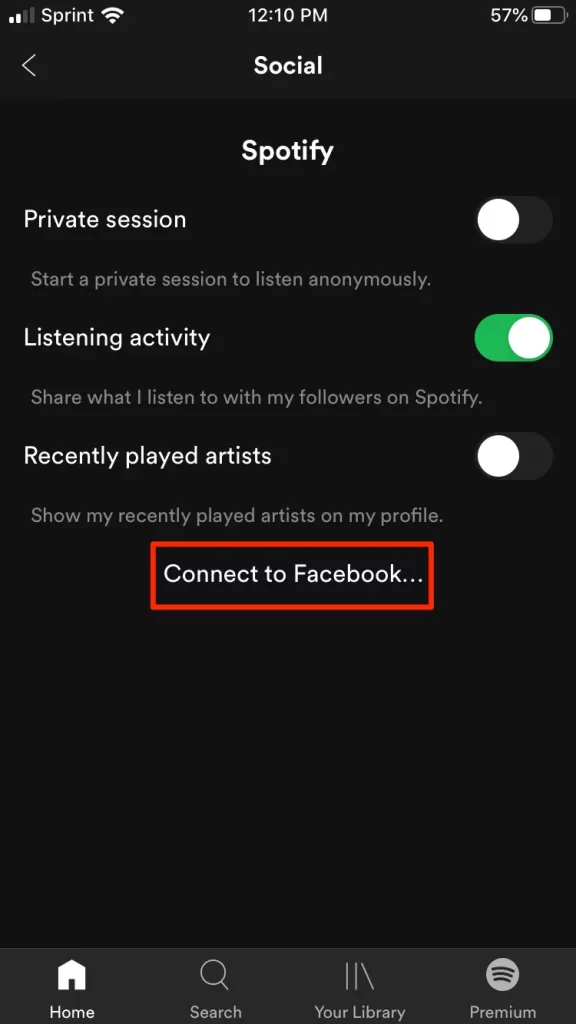 How to Connect Spotify To Facebook?