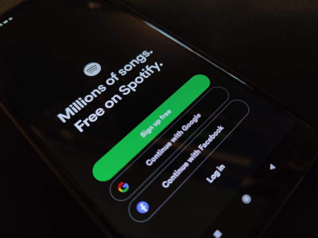 How to Connect Spotify to a google account?
