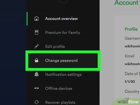 How to Change Spotify Password Without Email?
