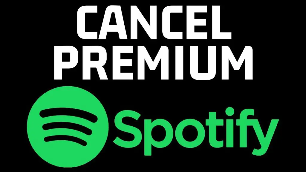 Cancel Spotify Premium Subscription