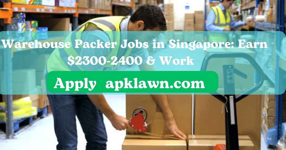 Warehouse Packer Jobs in Singapore: Earn $2300-2400 & Work 6 Days a Week!