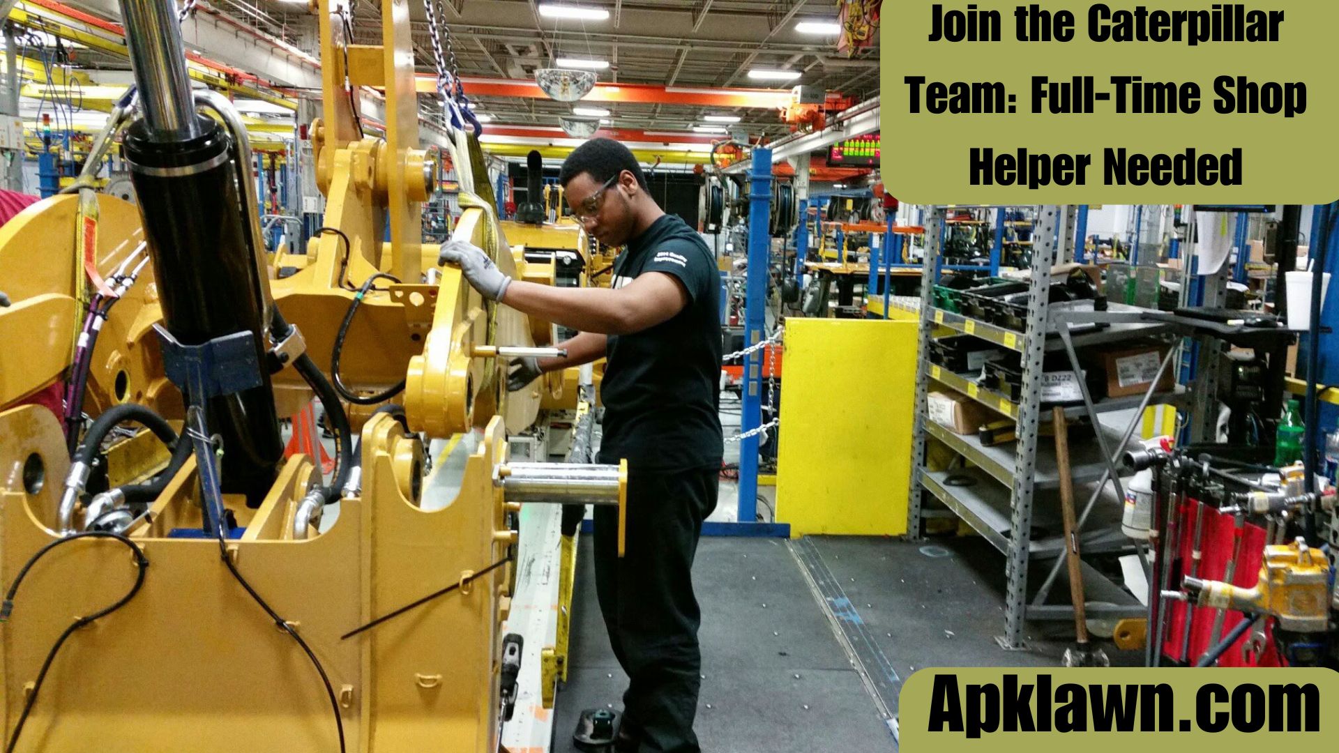 Join the Caterpillar Team: Full-Time Shop Helper Needed