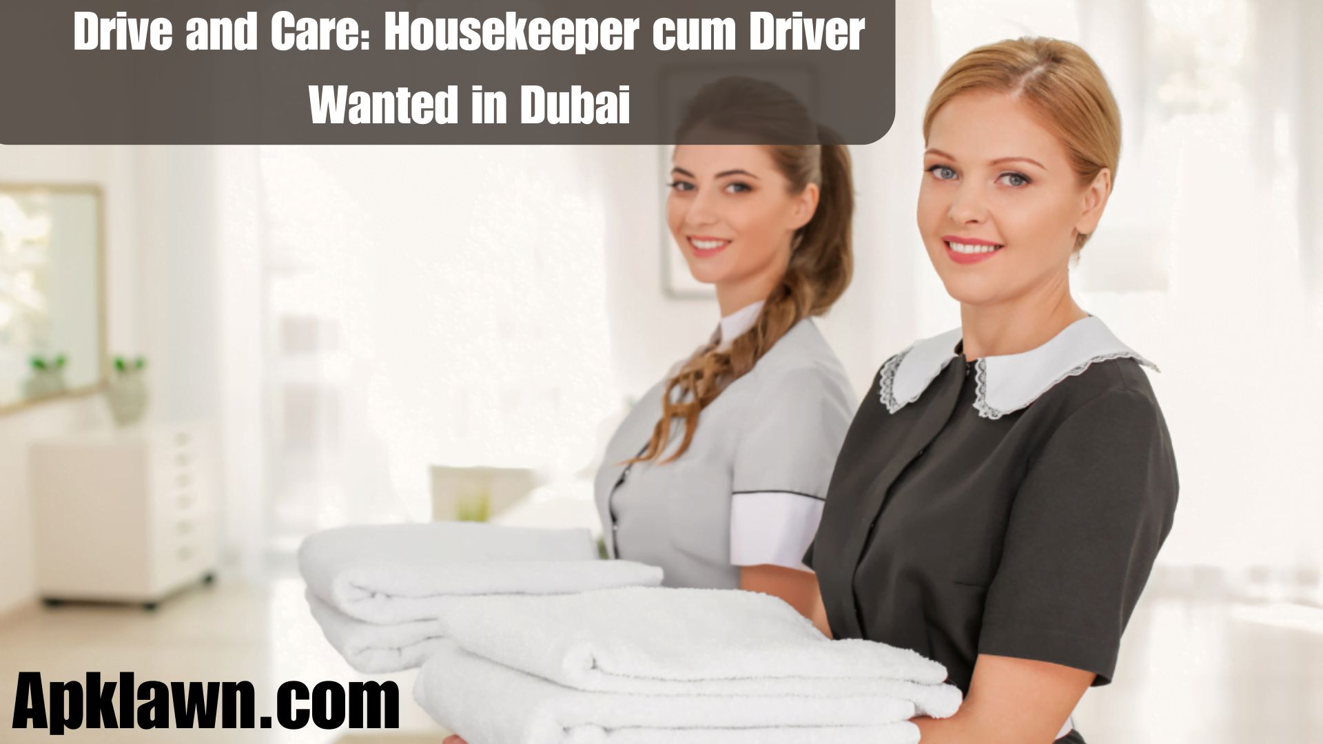 Drive and Care: Housekeeper cum Driver Wanted in Dubai