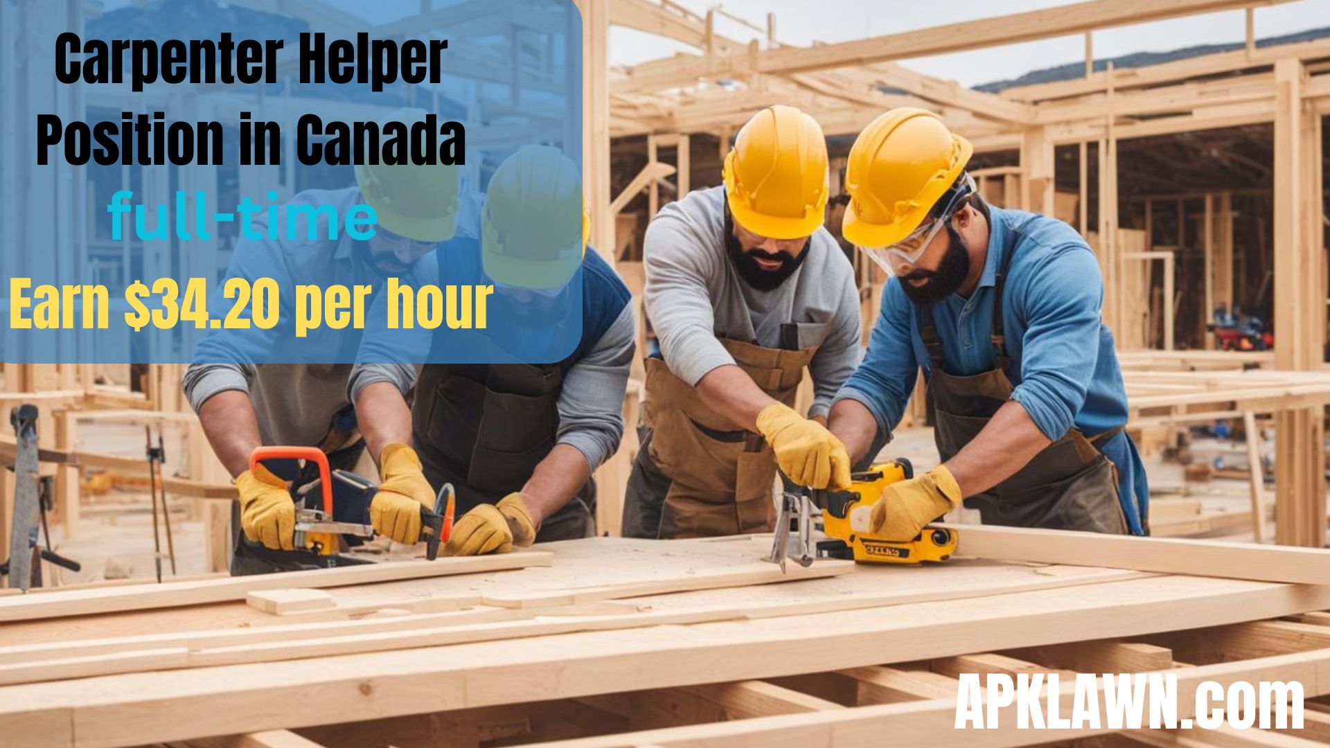 Build Your Future: Carpenter Helper Position at RG Constructions Canada