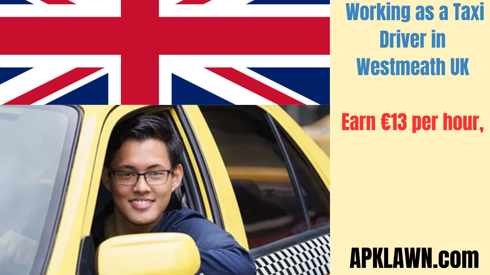 Advance Your Career by Working as a Taxi Driver in Westmeath County