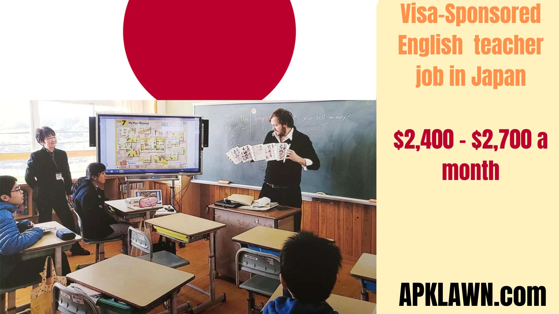 Your Passport to Teaching: Visa-Sponsored English Job in Japan