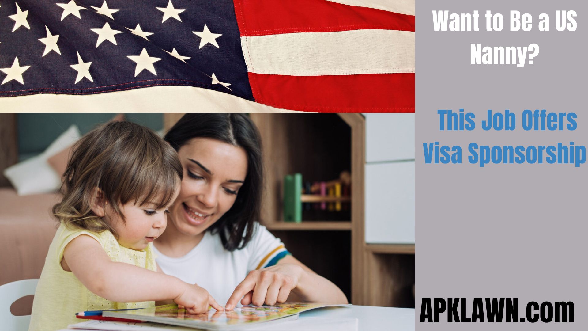 Want to Be a US Nanny? This Job Offers Visa Sponsorship