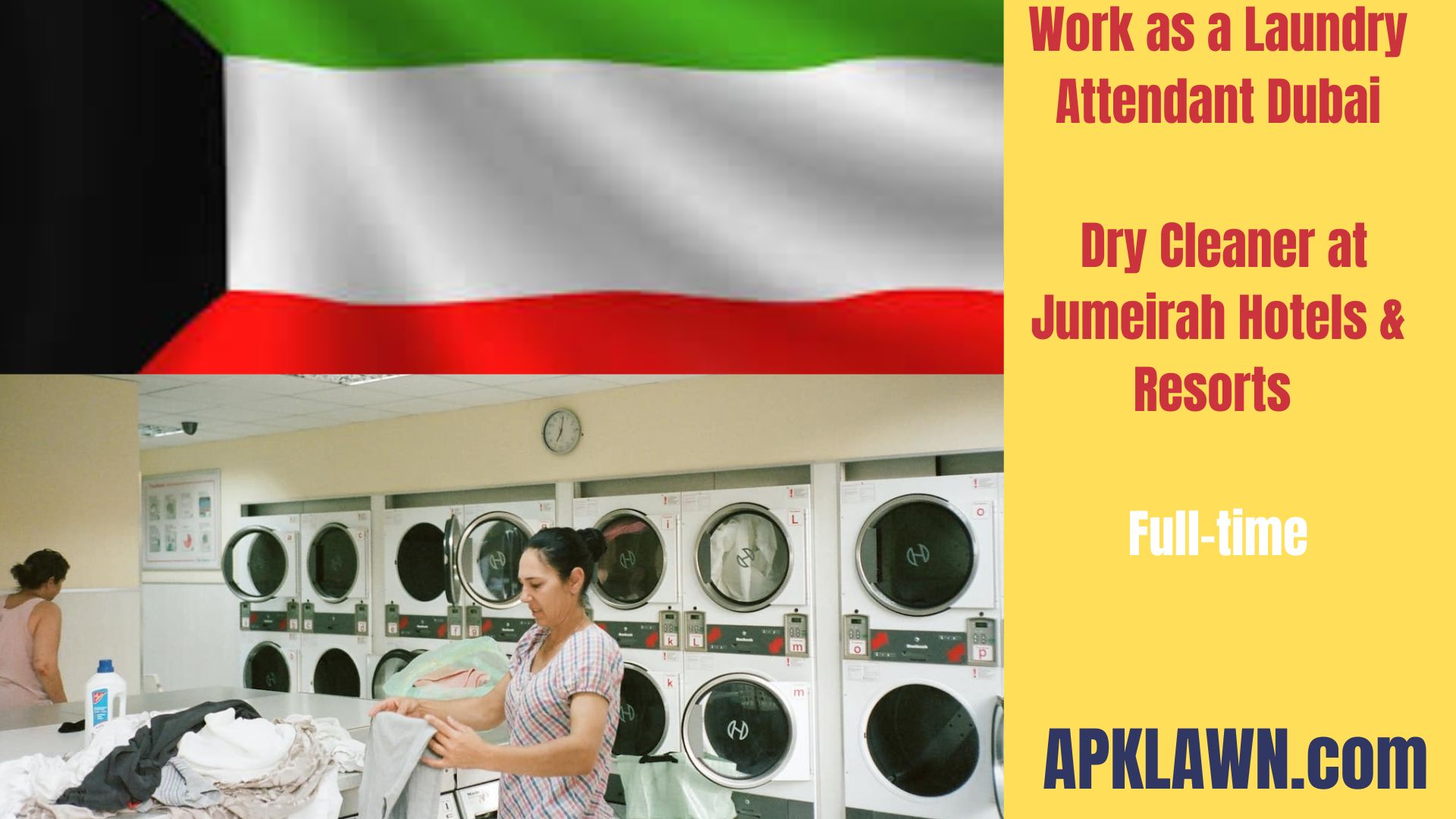 Work as a Laundry Attendant or Dry Cleaner at Jumeirah Hotels & Resorts to Advance Your Career in Luxury