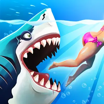 Hungry Shark World v7.2.3 MOD APK (Unlimited Gems/Money) Latest Version